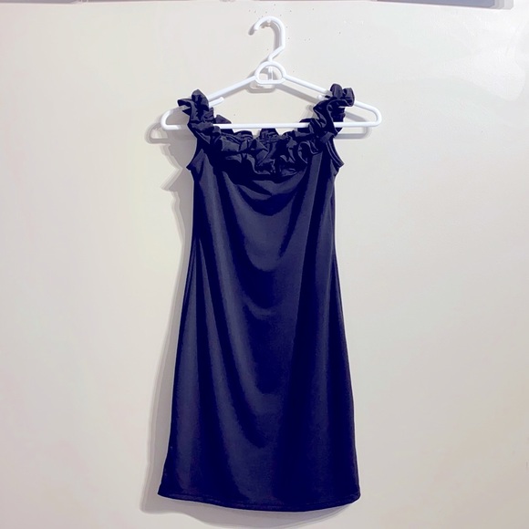 Sexy off the shoulders black dress! NWT - Picture 1 of 7